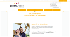Desktop Screenshot of lebensresort.at